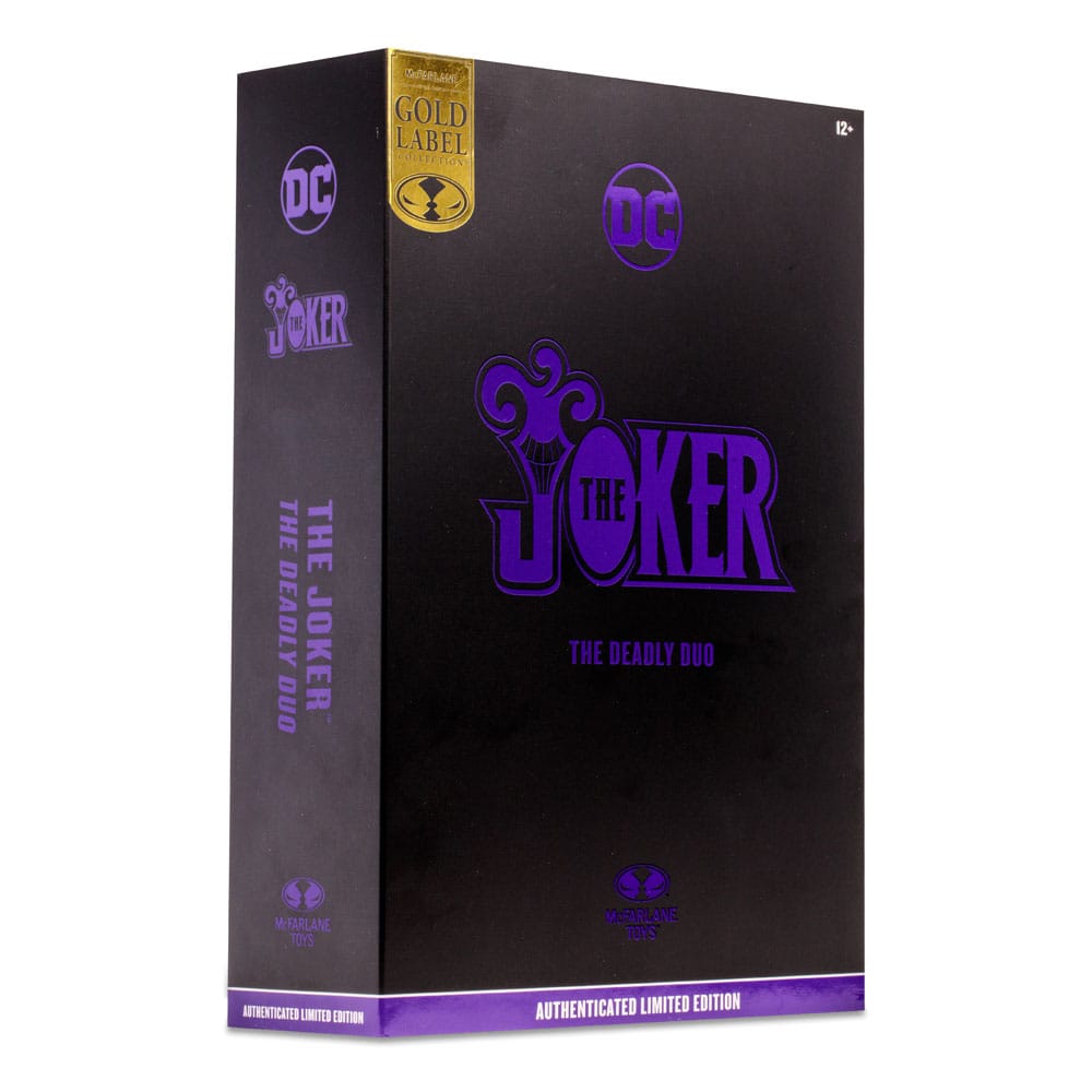 DC Multiverse AF: The Joker (The Deadly Duo) Gold Label Limited Edition 18cm 