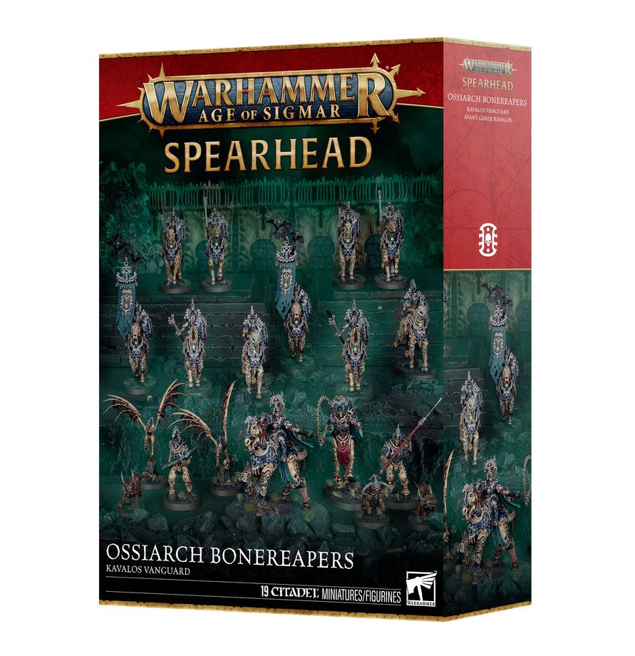 Age of Sigmar: Ossiarch Bonerepers - Spearhead Kavalos Vanguard Spearhead, Miniatures, Kavallos Vanguard, Ossiarach Bonereapers, Spearhead