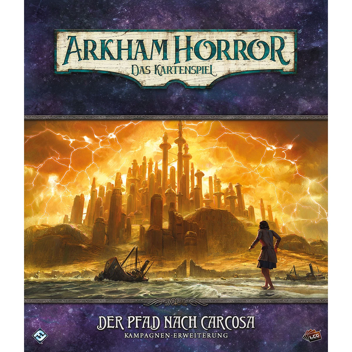 Arkham Horror LCG dt.: Der Pfad nach Carcosa Kampagnen-Erweiterung Arkham Horror LCG dt.: Der Pfad nach Carcosa Kampagnen-Erweiterung