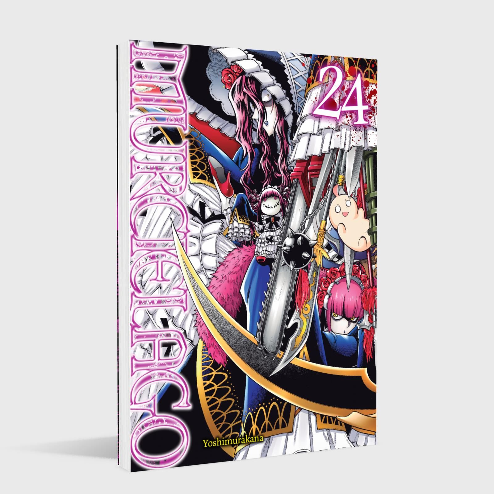 Schuber, Manga, Band 24, Charaktere, Kunstleder-Design