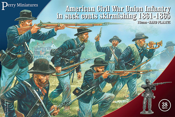 Perry Miniatures: American Civil War Union Infantry in Sack Coats