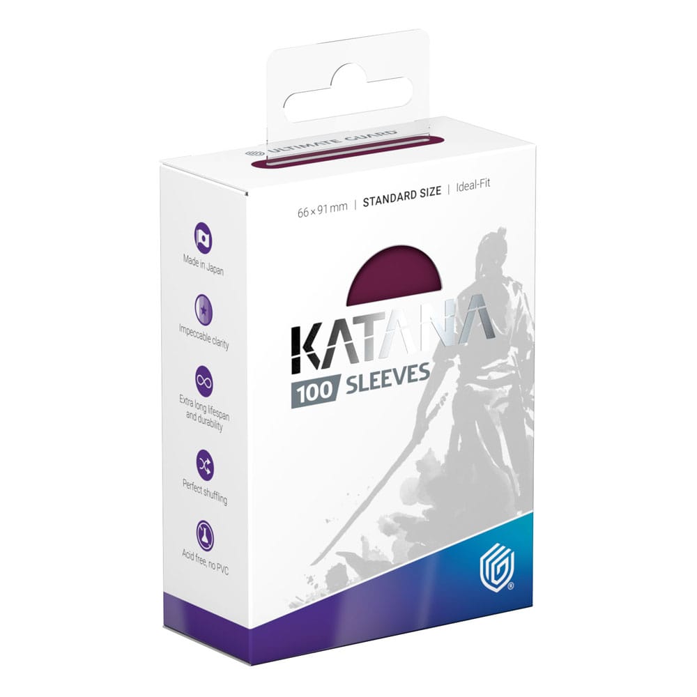 Ultimate Guard: Kartenhüllen Katana Standard Radiant Plum (100)