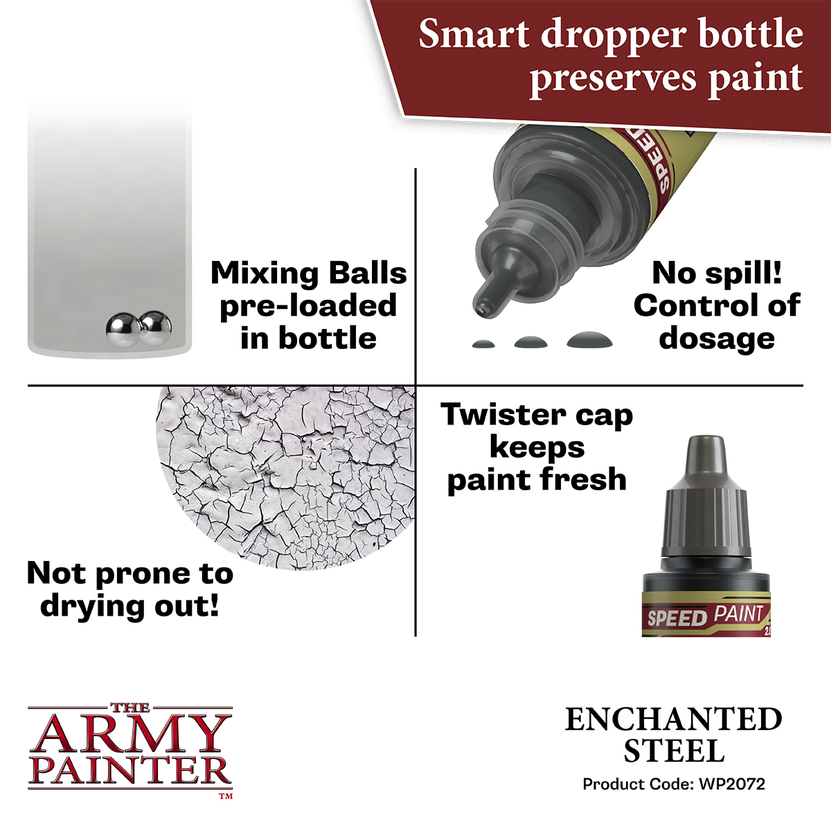 Army Painter: SP - Enchanted Steel Army Painter: SP - Enchanted Steel