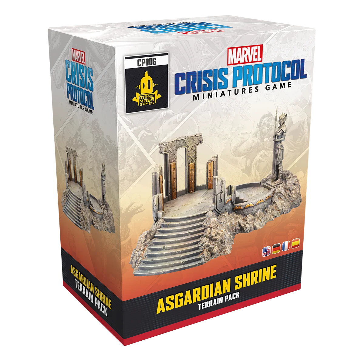 Marvel Crisis Protocol: Asgardian Shrine Terrain Pack Marvel Crisis Protocol: Asgardian Shrine Terrain Pack