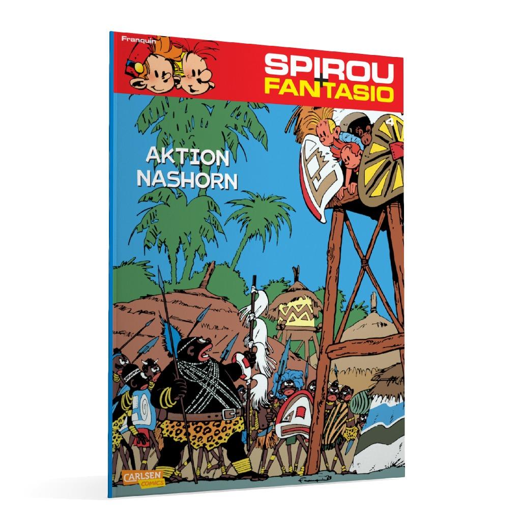 Spirou & Fantasio Bd.4: Aktion Nashorn (Neuausgabe)