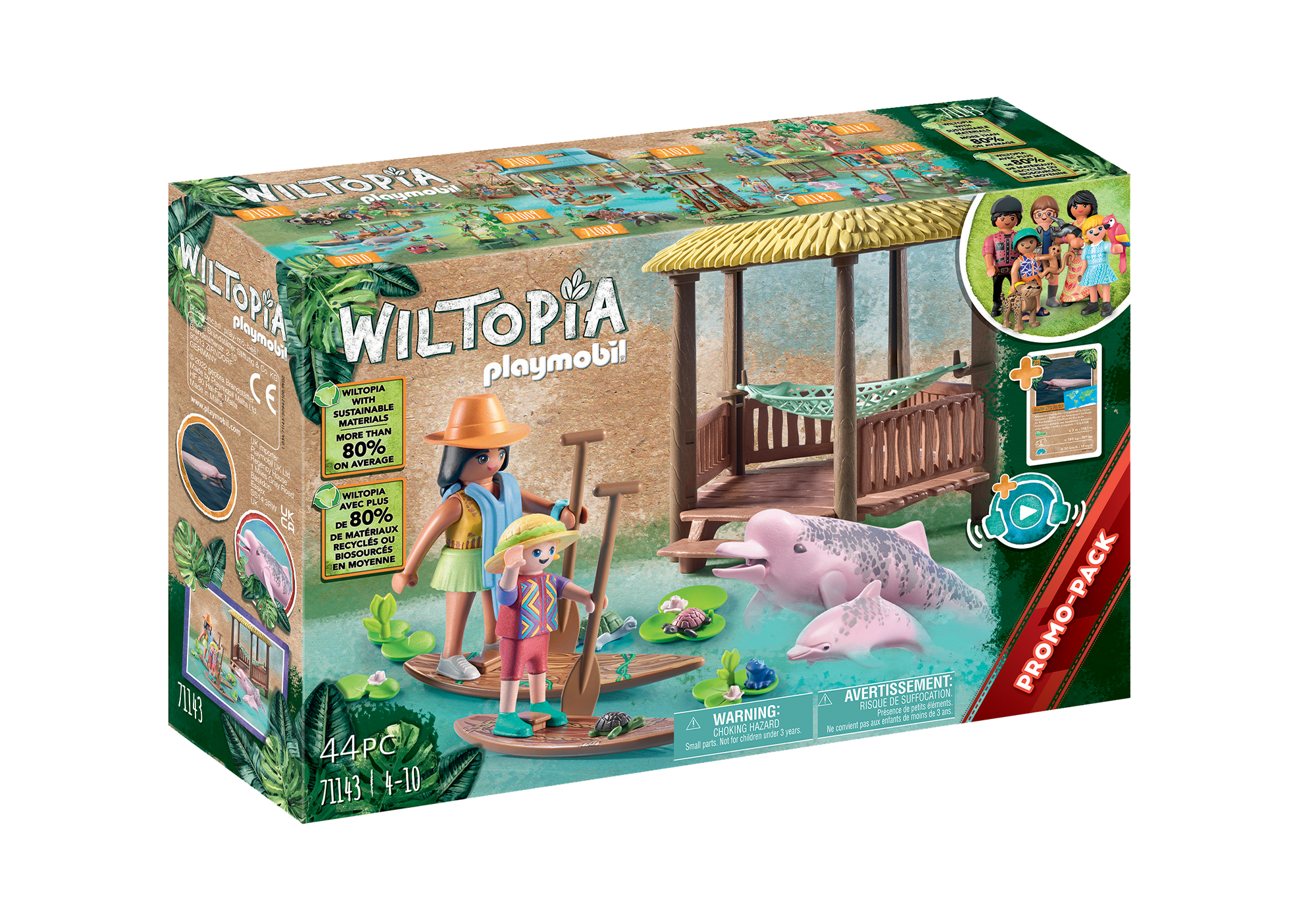 Playmobil: Wiltopia - Paddeltour mit den Flusspferden Playmobil: Wiltopia - Paddeltour mit den Flusspferden