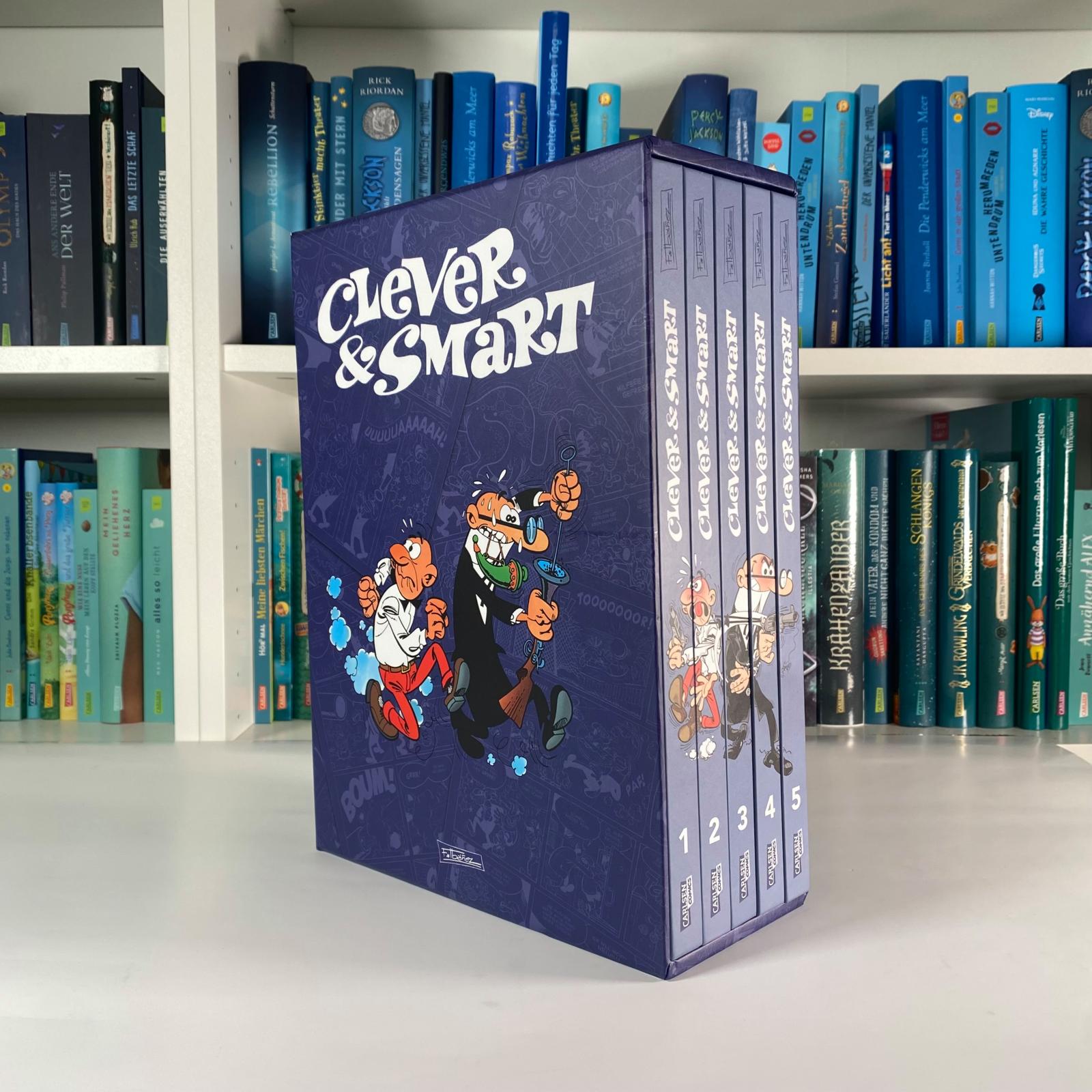 Clever & Smart Bd.1-5 HC/Schuber