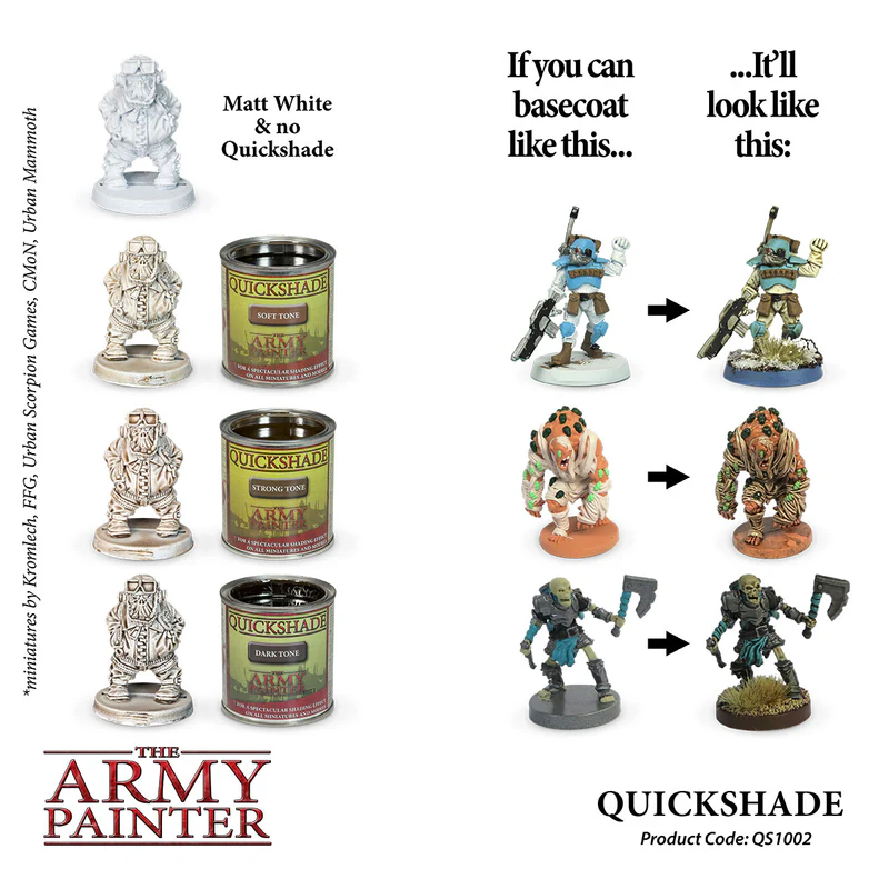 Army Painter: Quick Shade - Strong Tone