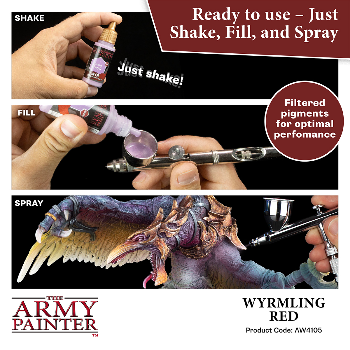 Army Painter: Air - Wyrmling Red