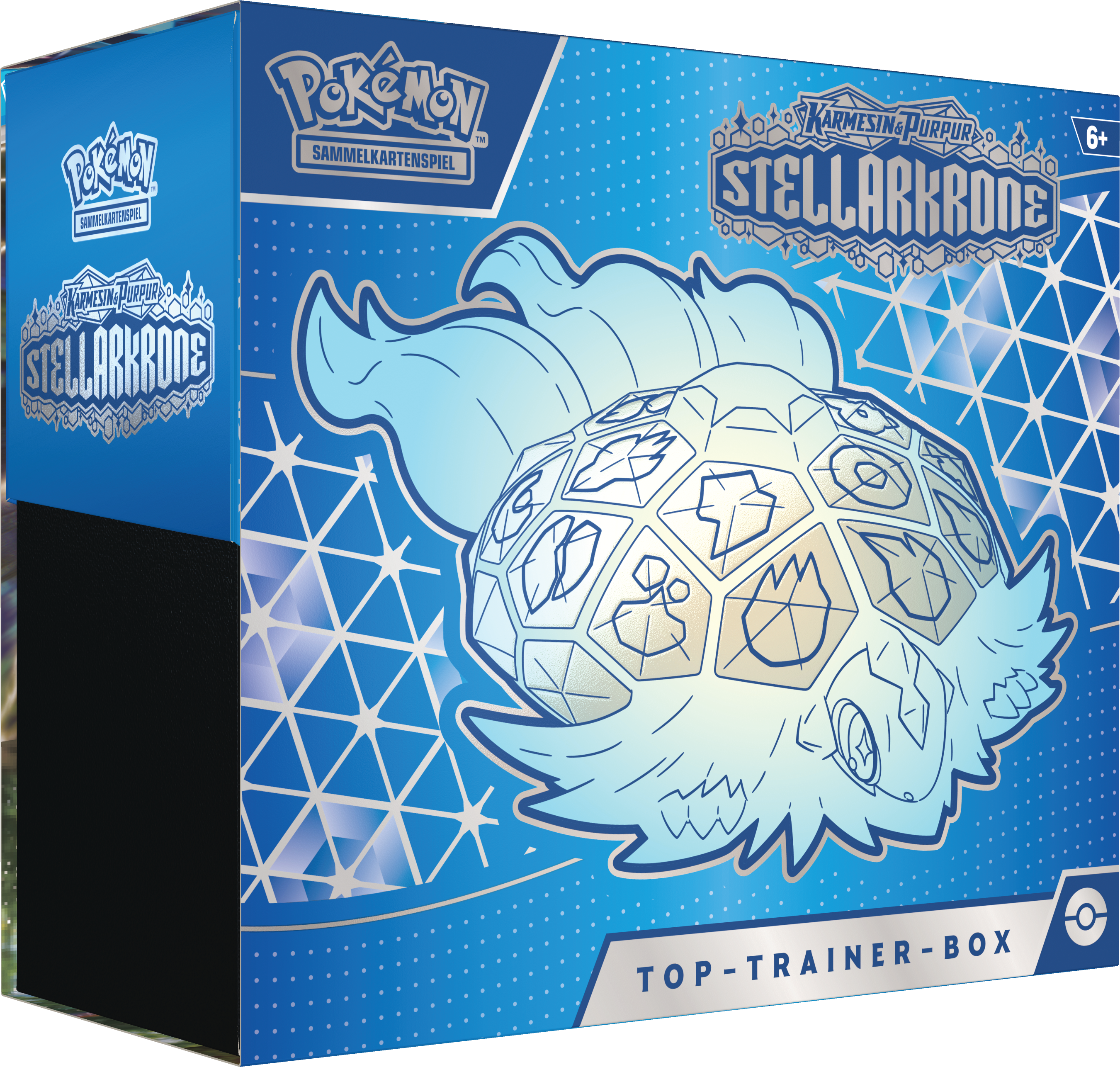 Pokémon CCG dt.: Karmesin & Purpur Stellarkrone Top-Trainer-Box (KP07)