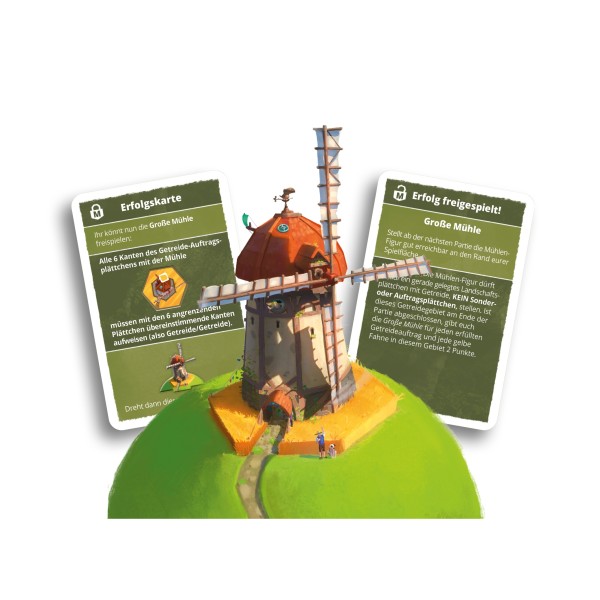 Dorfromantik – Das Brettspiel: Große Mühle [Mini-Erweiterung]