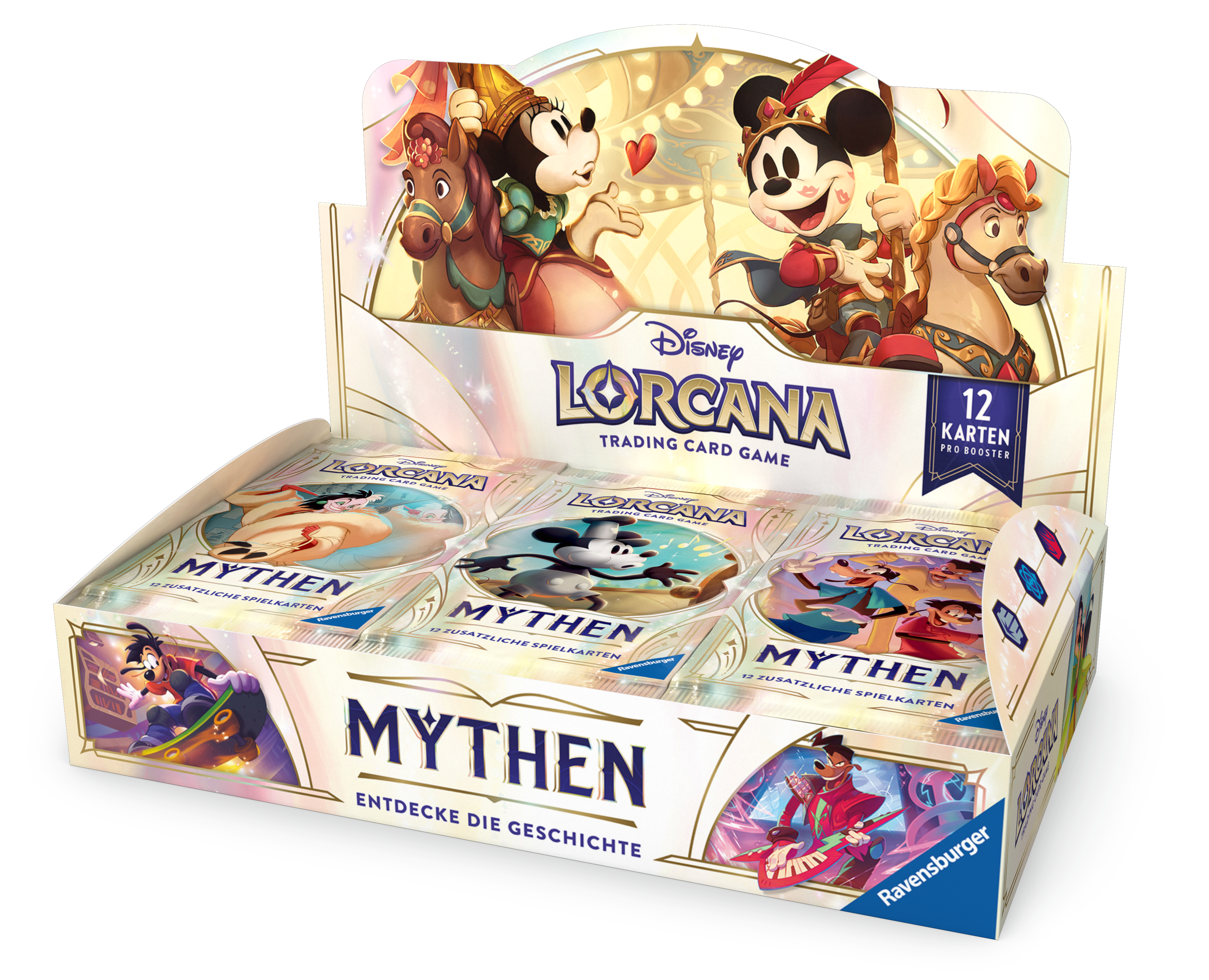 Lorcana TCG: Mythen Booster Display (Kapitel 9) Lorcana TCG: Mythen Booster Display (Kapitel 9)