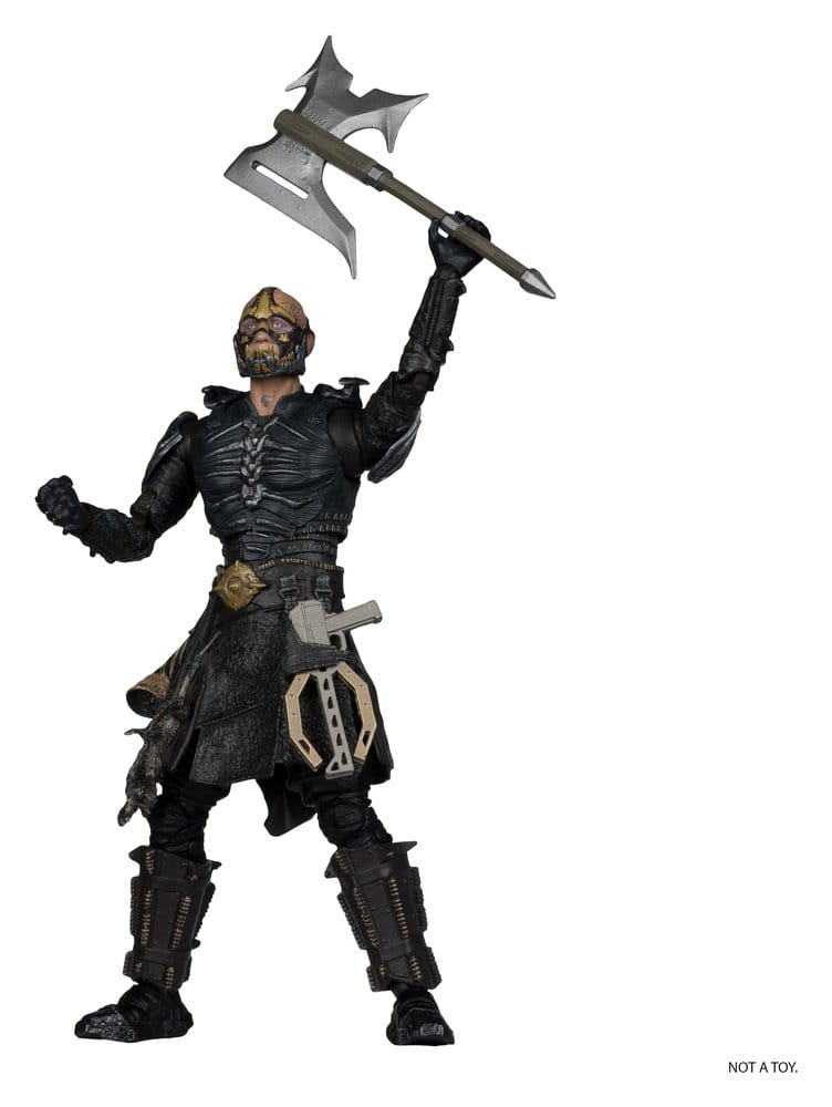 DC Multiverse AF: Krem of the Yellow Hills Deluxe Theatrical Edition 17cm Axt, Kriegervolk, Skelett, Rüstung, Figur
