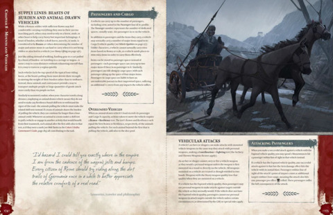 Cohors Cthulhu RPG: Player's Guide Seite, Werbung, Plakat, Pferd, Person