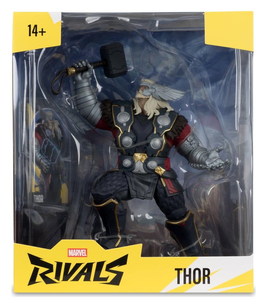 action-figure, Thor, Marvel, Rivalen, Rüstung, Hammer, Umhang, muskelös