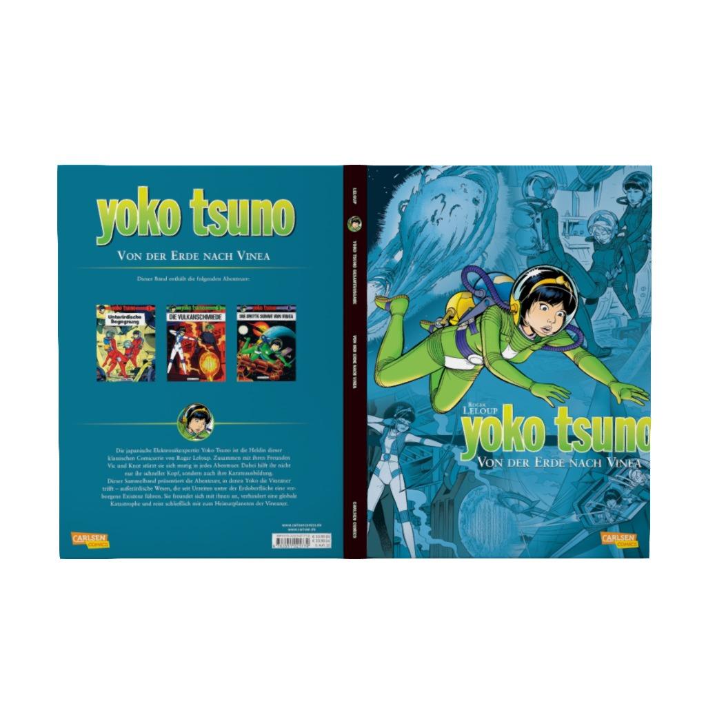 Yoko Tsuno Sammelband 2: Von der Erde nach Vinea Yoko Tsuno Sammelband 2: Von der Erde nach Vinea