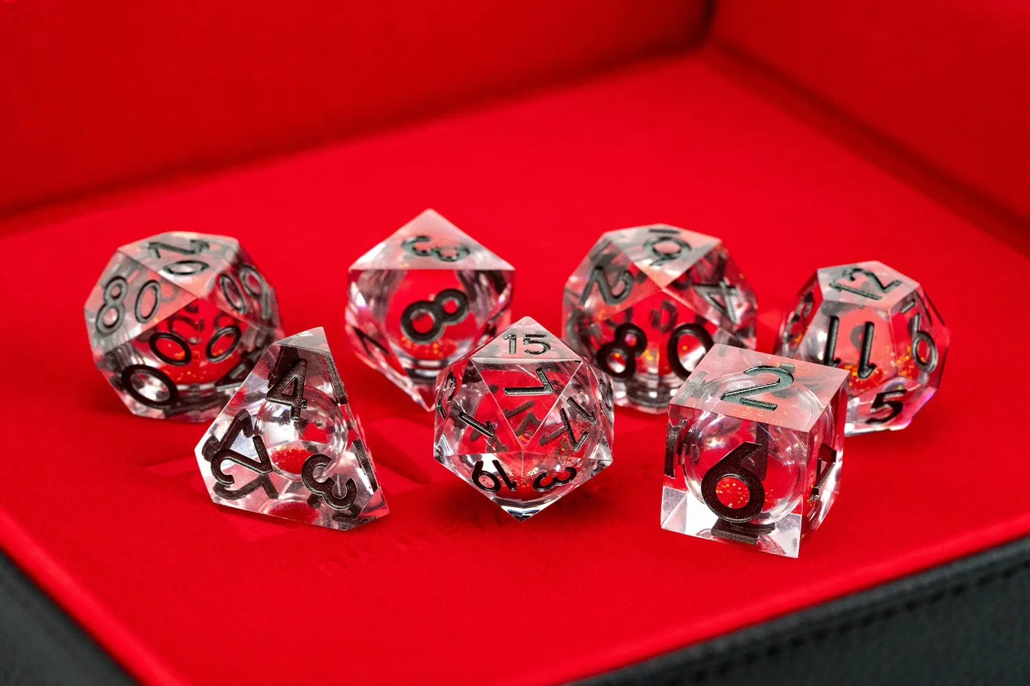 D&D: Liquid Core Dragon Breath Dice Set