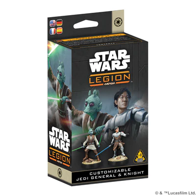 Star Wars: Legion - Customizable Jedi General & Knight Star Wars: Legion - Customizable Jedi General & Knight