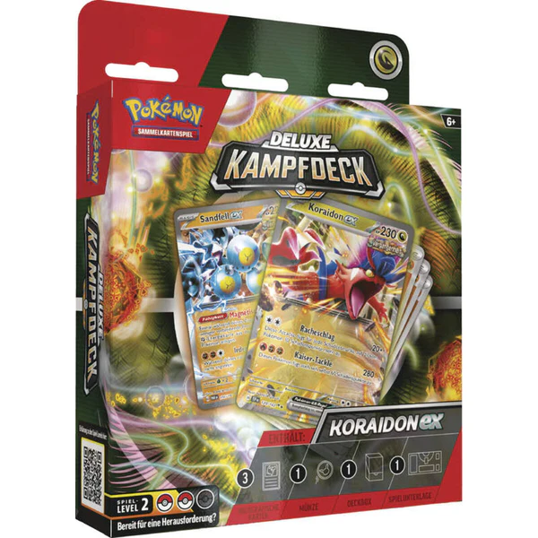 Pokémon CCG dt.: Deluxe Kampfdeck Miraidon ex Pokémon CCG dt.: Deluxe Kampfdeck Miraidon ex