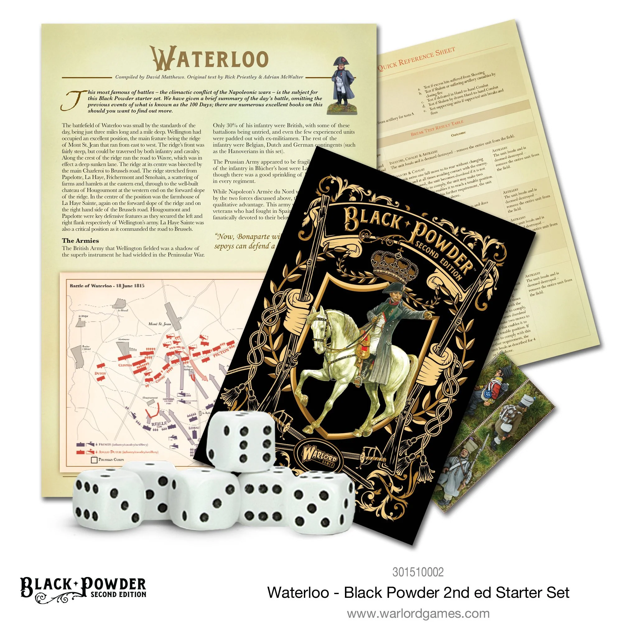 Black Powder 2te Edition dt.: Waterloo Starter Set neu