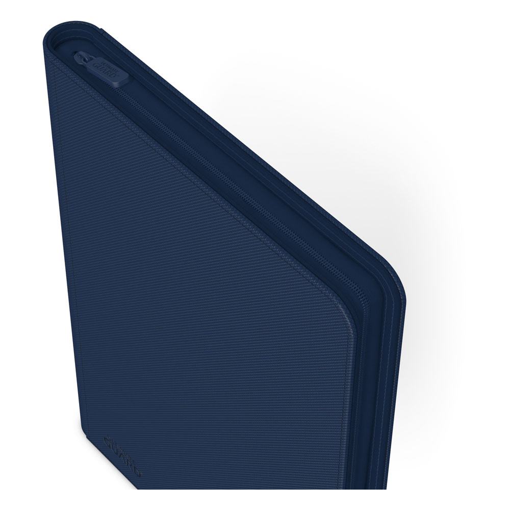 Ultimate Guard: Zipfolio Xenoskin 18-Pocket blau Hülle, Schutzhülle, Reißverschluss, Blau, Kunstleder