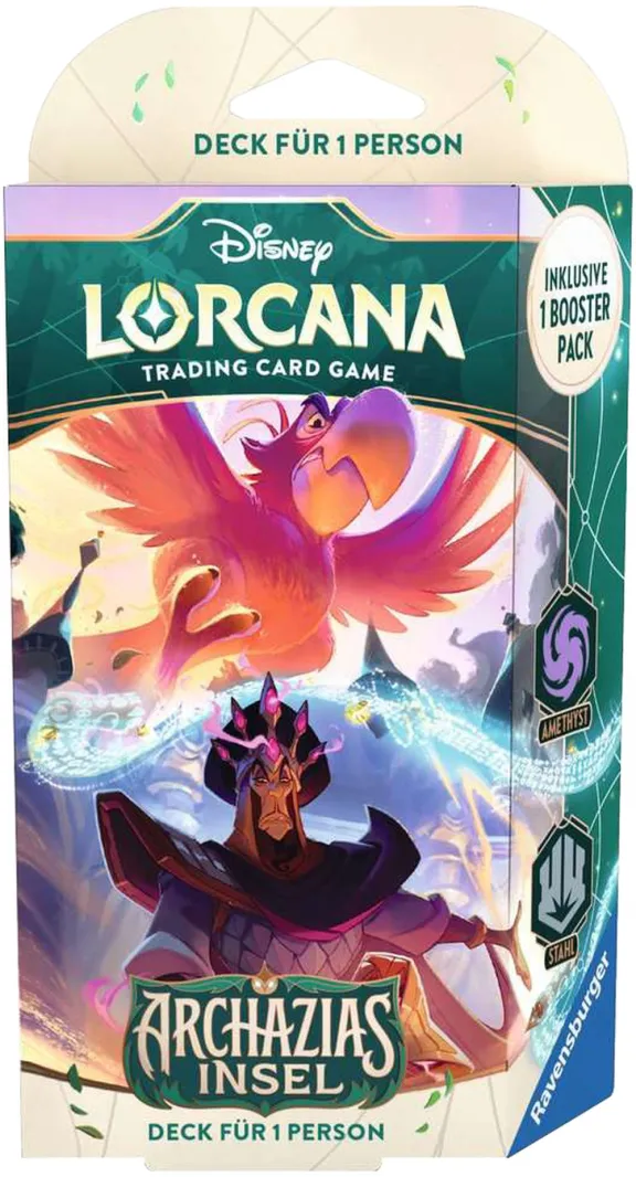 Lorcana TCG: Archazias Insel Starter Deck A Dschafar & Jago (Kapitel 7)