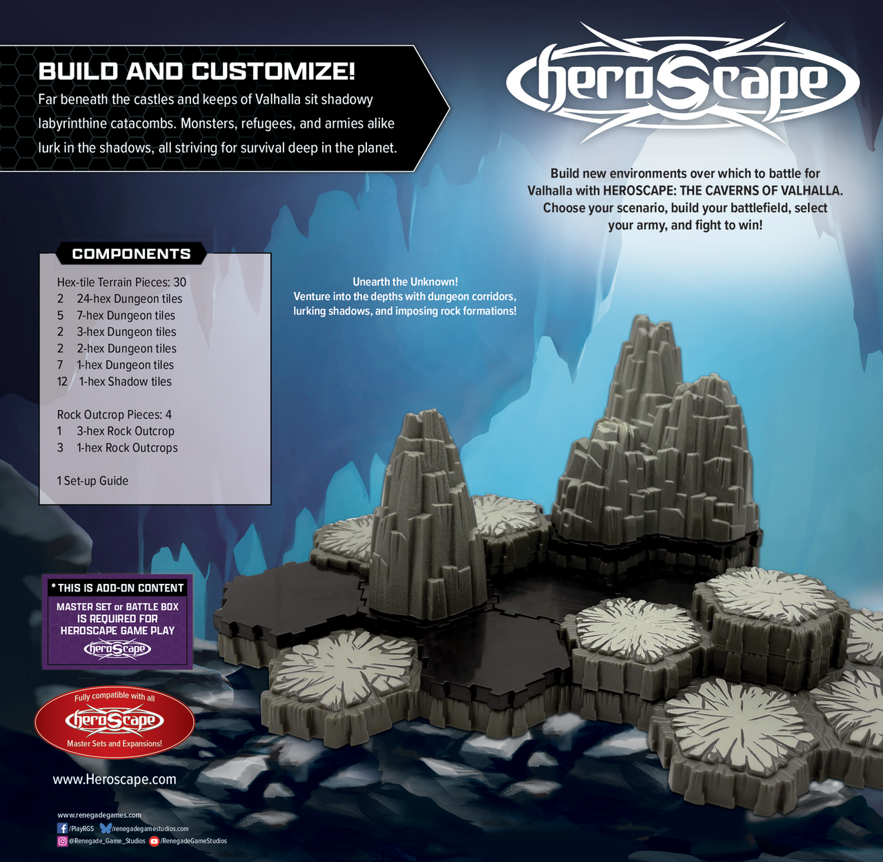 HeroScape: Terrain System - Caverns of Valhalla HeroScape: Terrain System - Caverns of Valhalla
