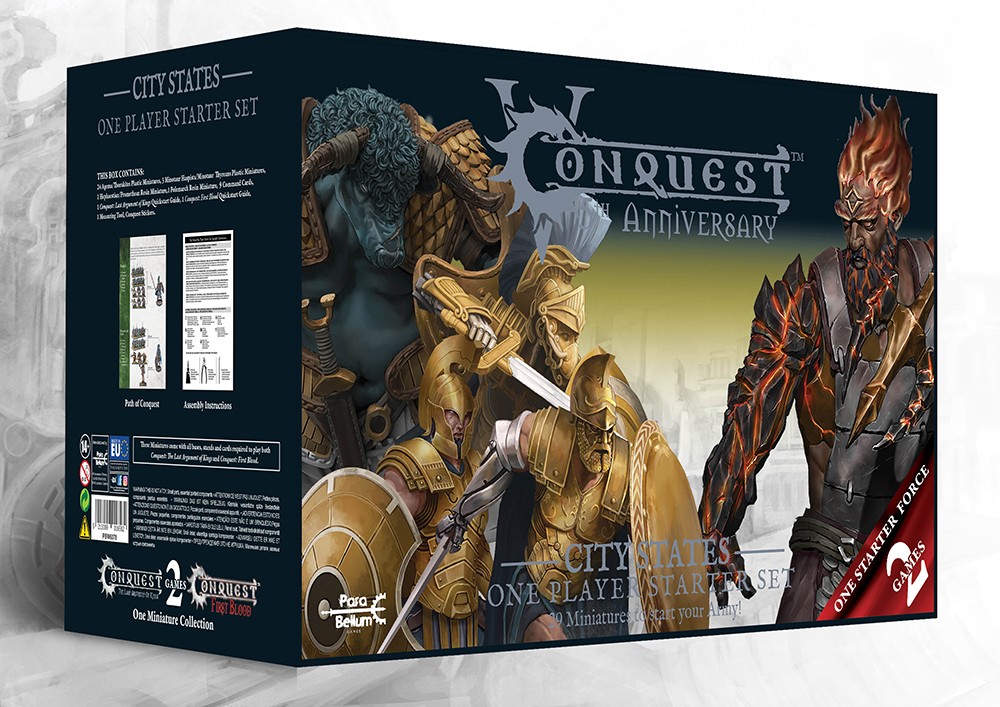 Conquest: City States - 5th Anniversary Supercharged Starter Set Conquest: City States - 5th Anniversary Supercharged Starter Set