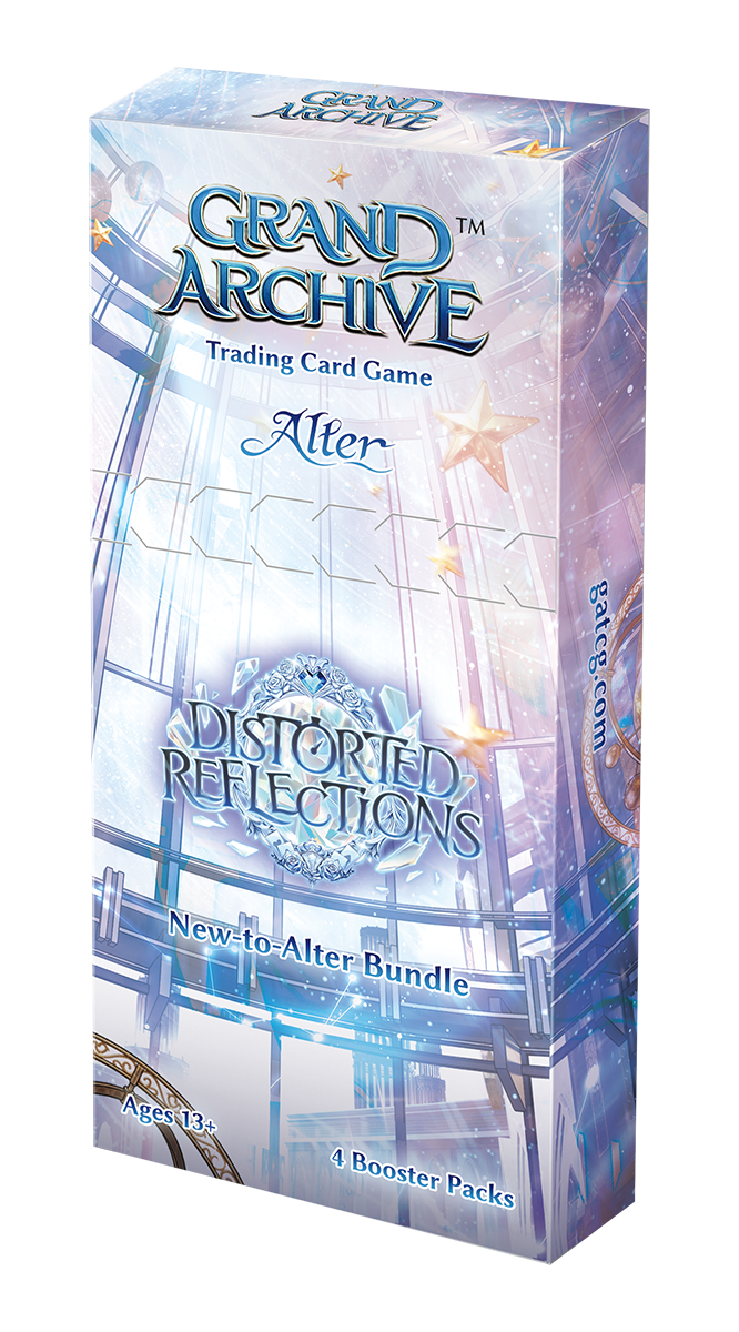 Trading Card Game, Deck Box, Alter, Distorted Reflections, 4 Booster Packs
