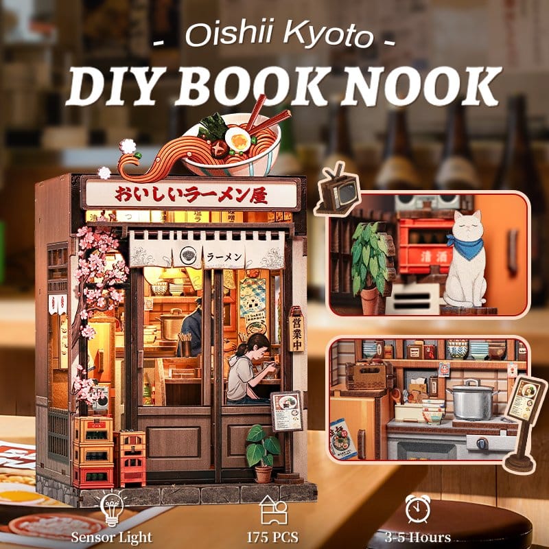 Modell, Miniatur, DIY-Set, Ramen-Laden, Küchenszene