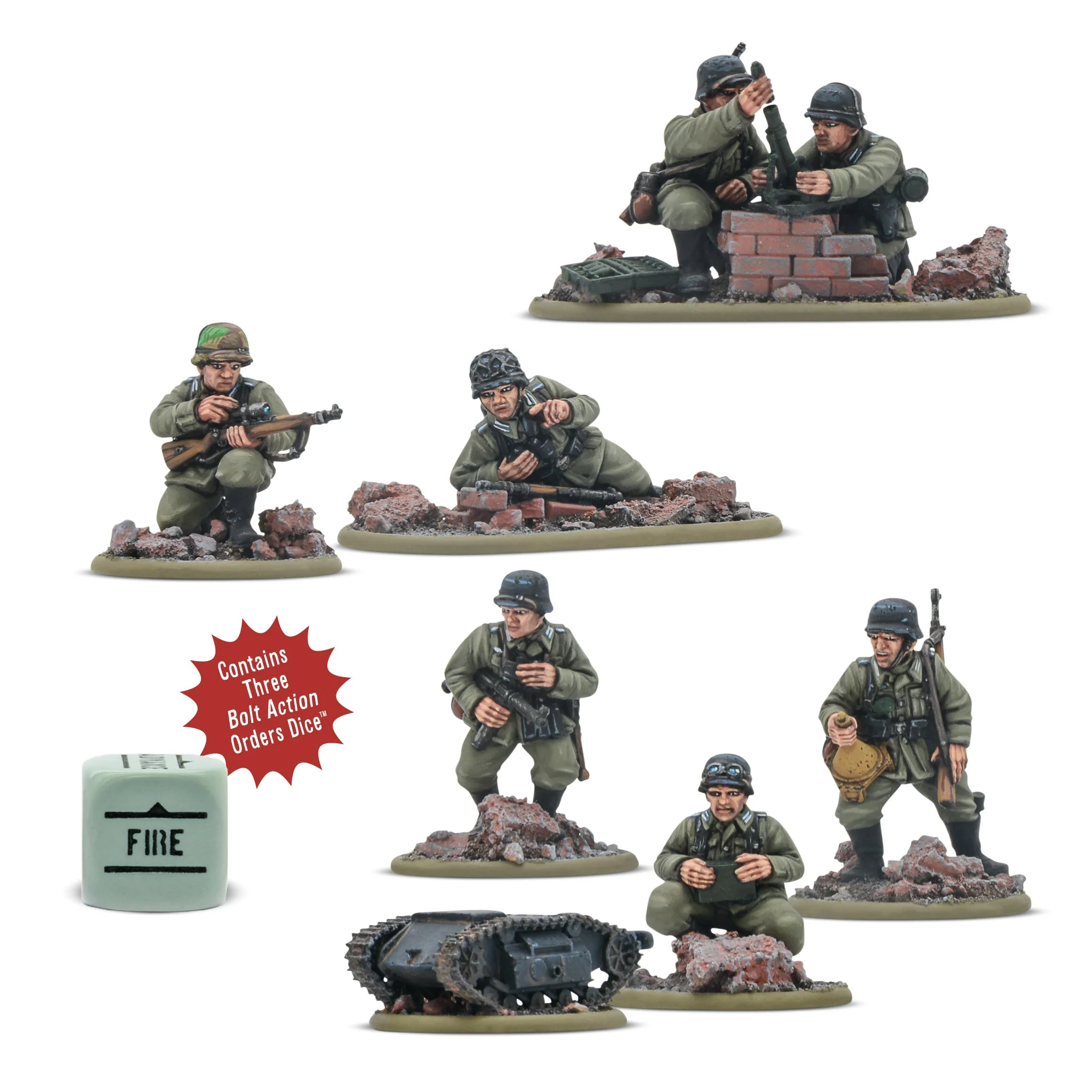 Bolt Action: German - Veterans Weapon Teams Bolt Action: German - Veterans Weapon Teams