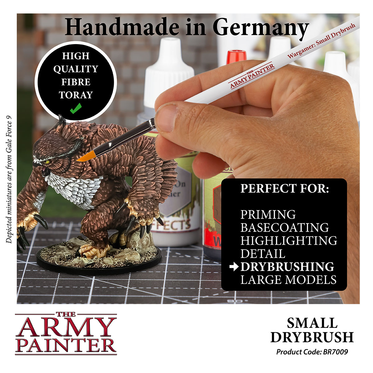 Army Painter: Pinsel - Wargamer Small Drybrush Army Painter: Pinsel - Wargamer Small Drybrush