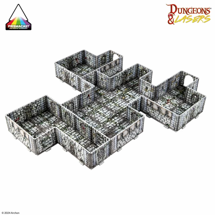 Dungeons & Lasers: Fantasy Dungeon Pre-painted Dungeons & Lasers: Fantasy Dungeon Pre-painted