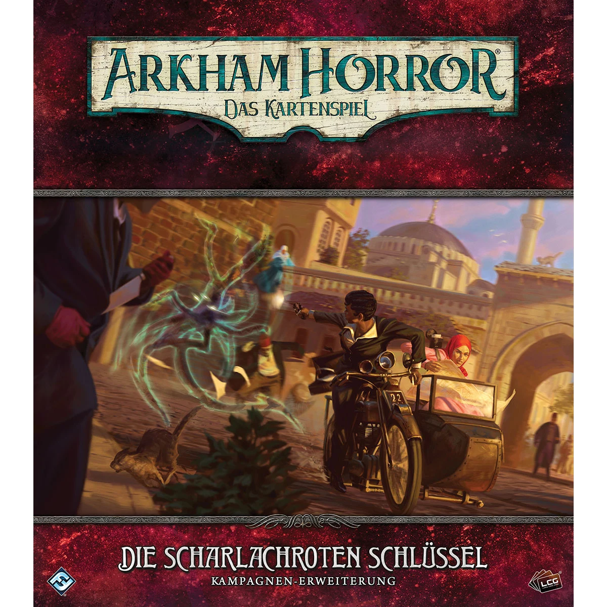 Arkham Horror LCG dt.: Die Scharlachroten Schlüssel Kampagnen-Erweiterung