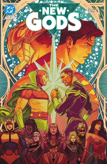 Superheld, Comic-Buch, Team, Maske, Kunstdruck