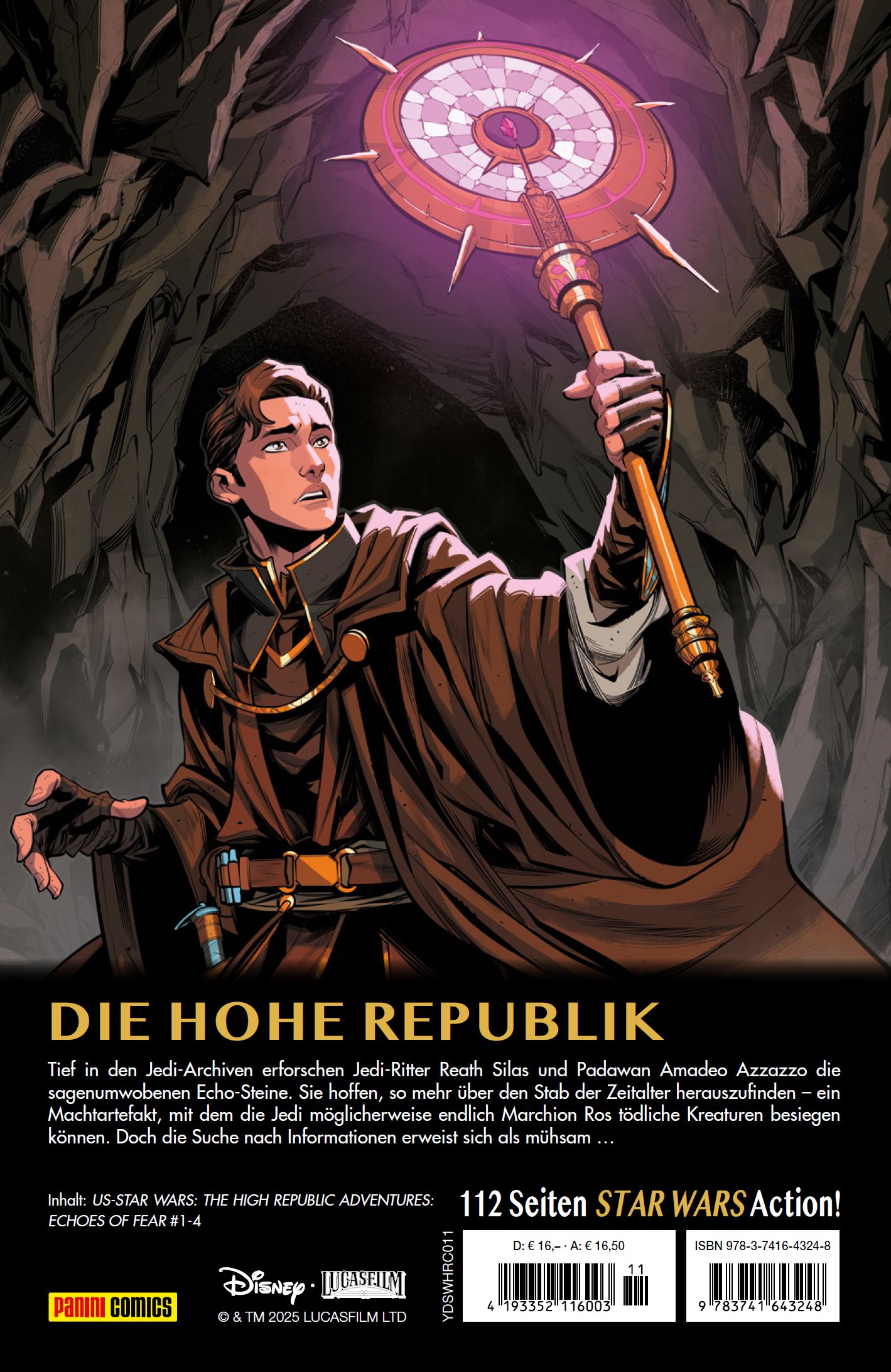 Star Wars: Die Hohe Republik - Abenteuer Bd.11: Echos der Angst