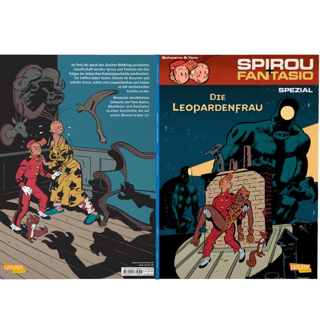 Spirou & Fantasio Spezial Bd.19: Die Leopardenfrau