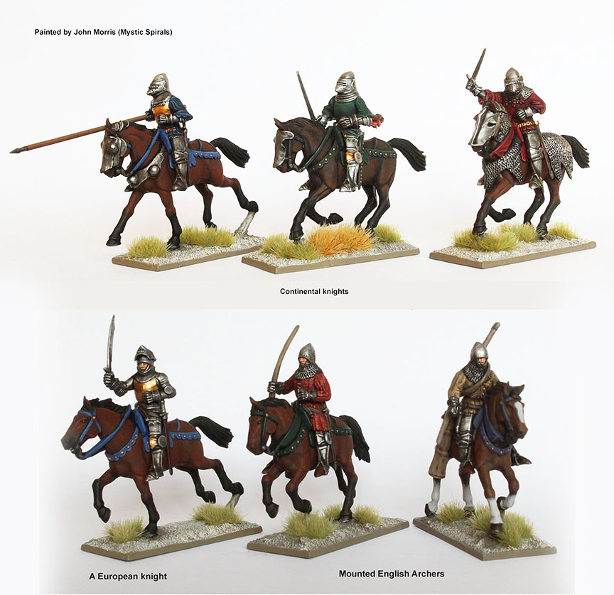 Perry Miniatures: Agincourt Mounted Knights 1415-1429