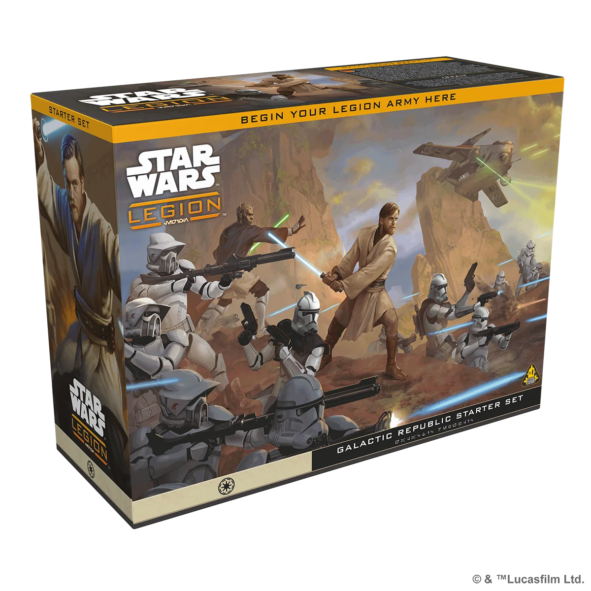 Star Wars: Legion - Starter Set Galactic Republic (multilingual)