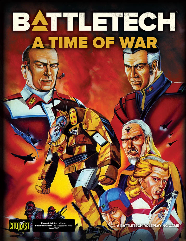 Battletech RPG: A Time of War Battletech RPG: A Time of War