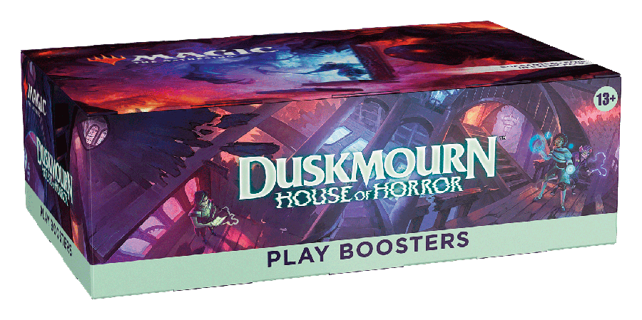 Magic CCG: Duskmourn House of Horror Play Booster Display