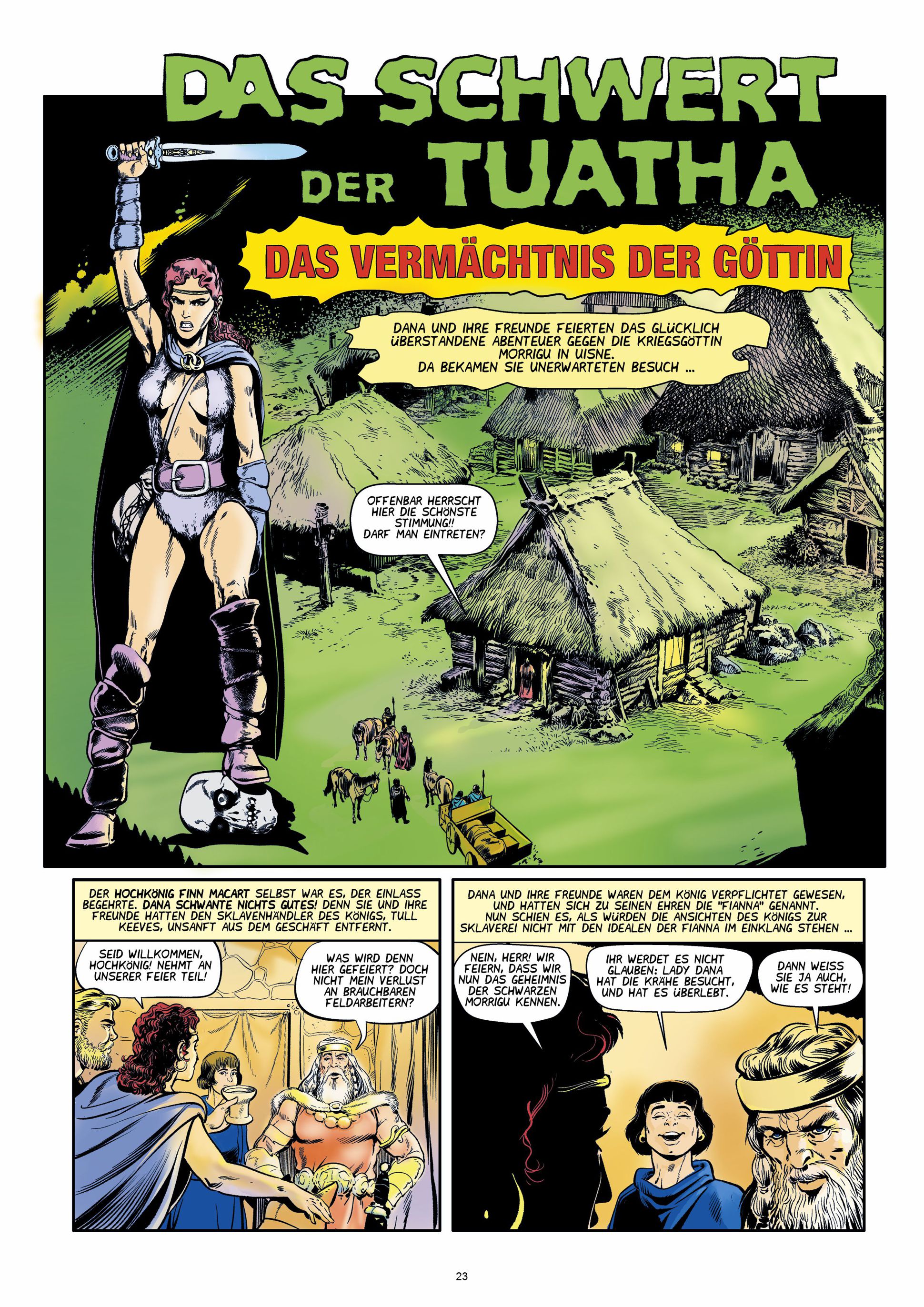 Comic, Tuatha, Söldnerin, Mittelalter, Abenteuer