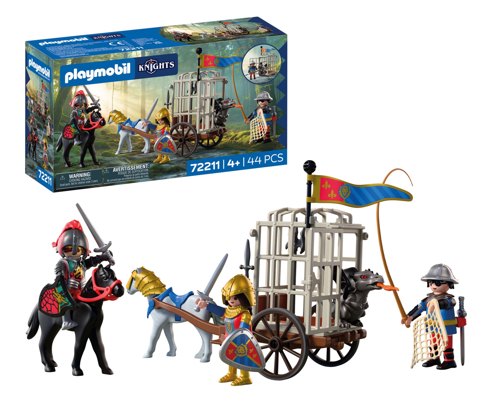Ritter, Rüstungsfigur, Kutsche, Wagen, Räuber?