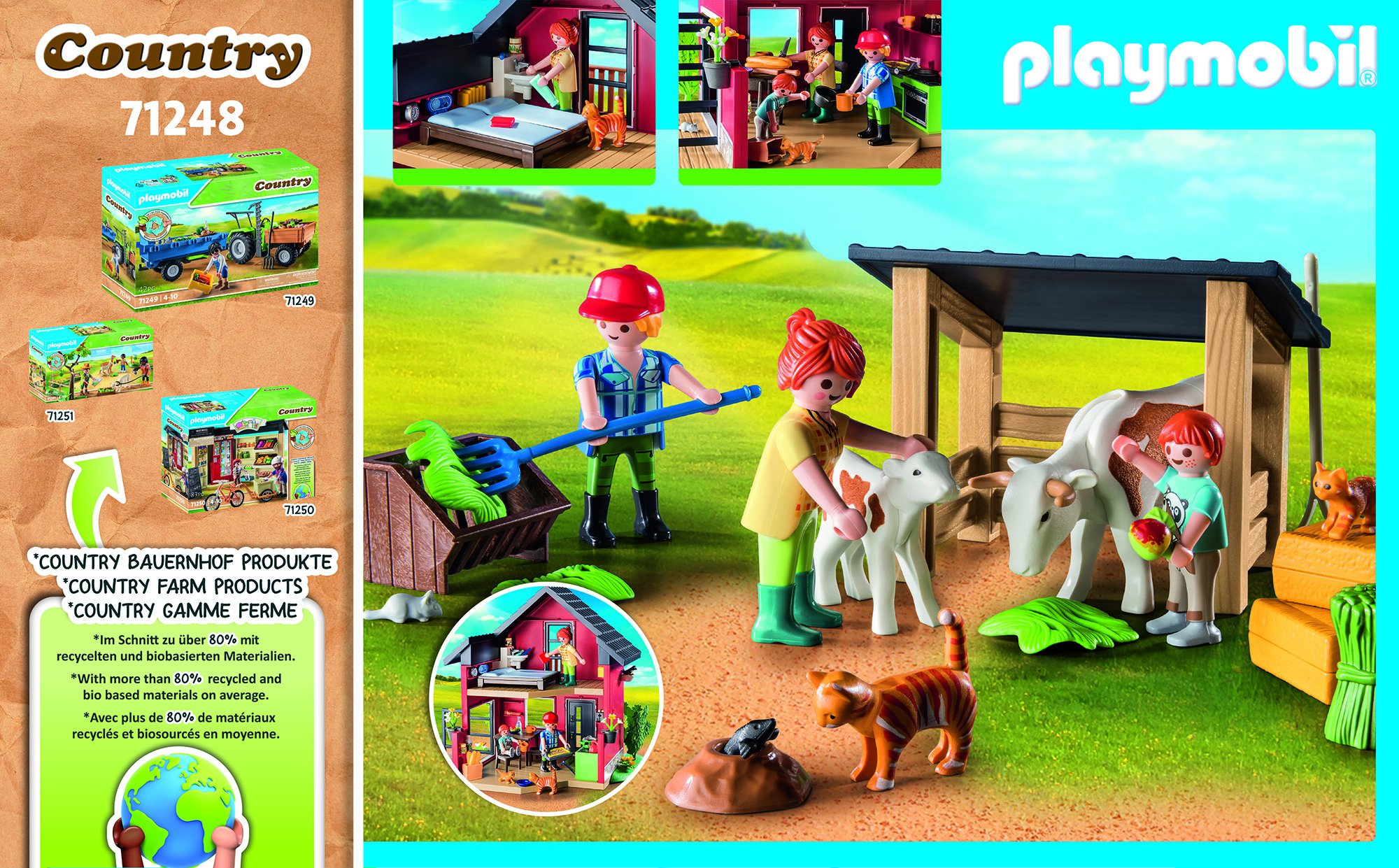 Playmobil: Bauernhof - Bauernhaus Playmobil: Bauernhof - Bauernhaus
