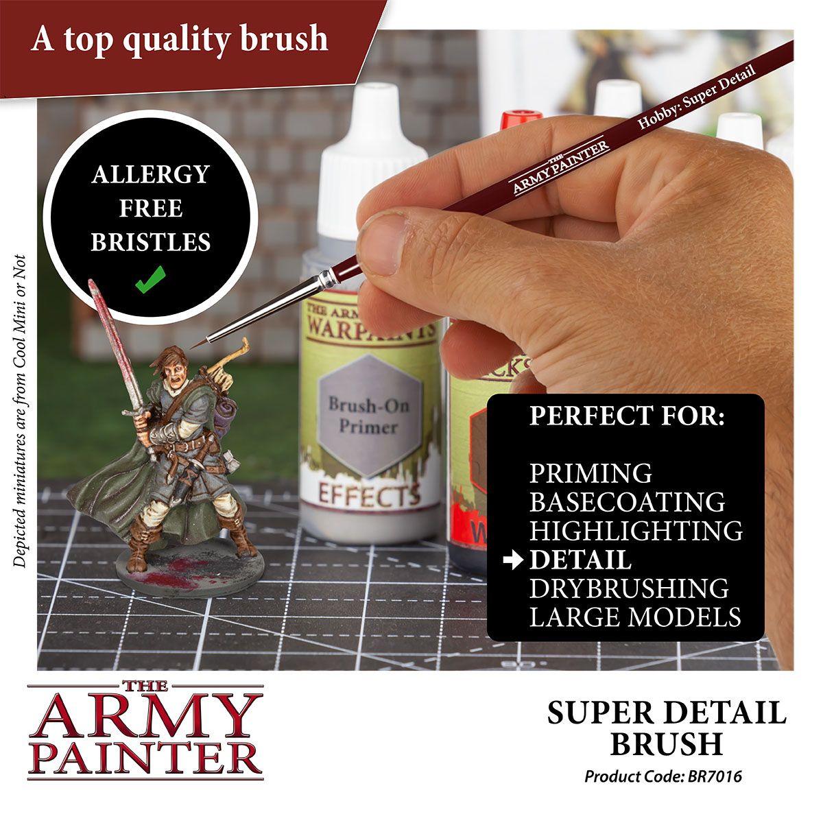 Army Painter: Pinsel - Hobby Super Detail