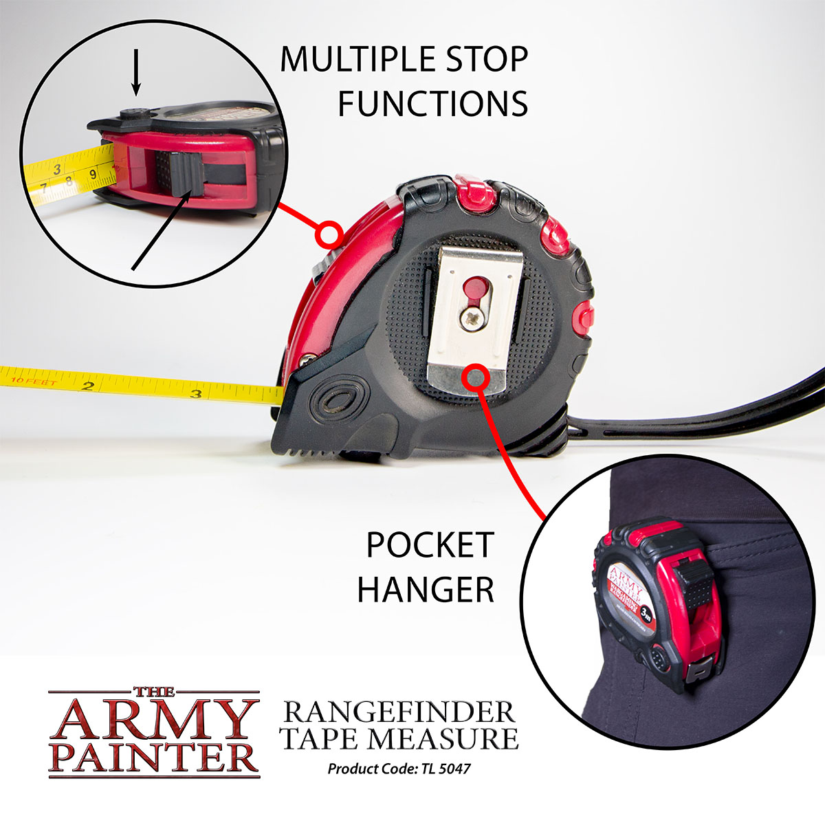 Army Painter: Tool - Rangefinder Tape Measure