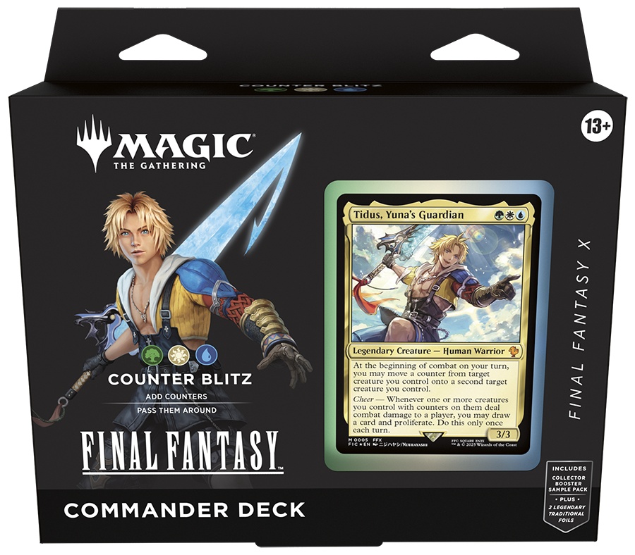 Magic CCG: Final Fantasy Commander Deck "Counter Blitz" Magic CCG: Final Fantasy Commander Deck "Counter Blitz"