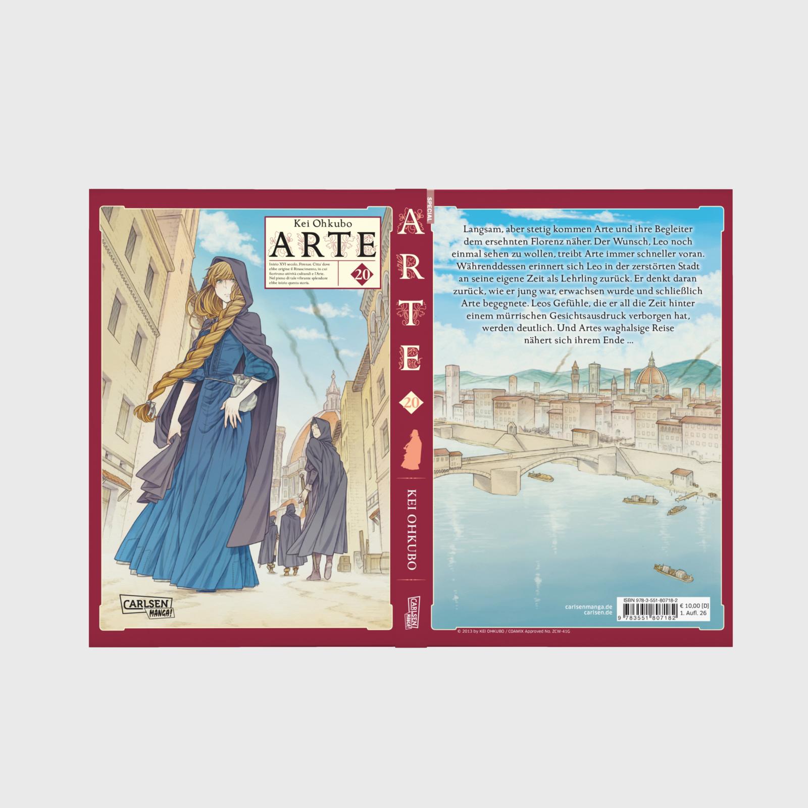 Arte Bd.20 Buch, Veröffentlichung, Comics, Person, Frau