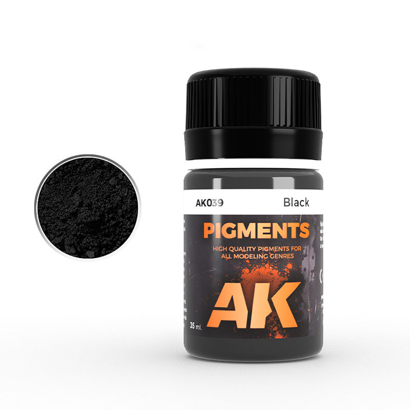 AK: Pigments - BLACK 