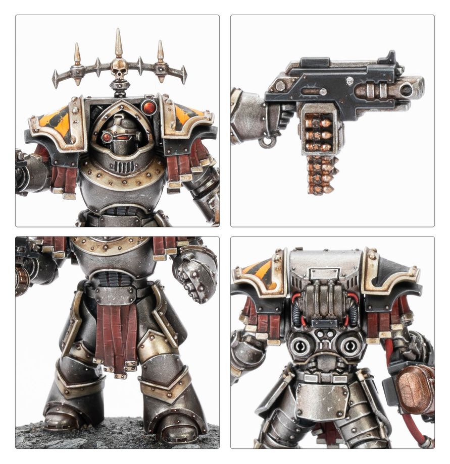 Horus Heresy: Legiones Astartes - Cataphractii Terminators with Power Fists Spielzeug, Pistole, Waffe
